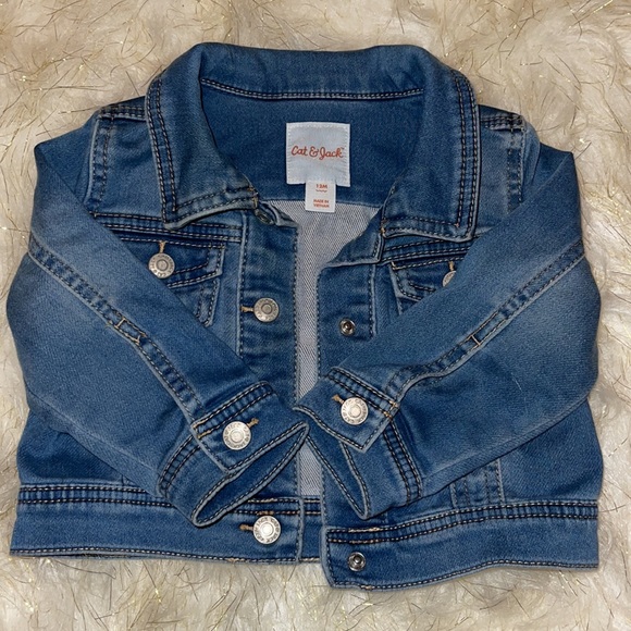 Carter’s | jean jacket | 12 month - Picture 6 of 7